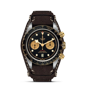 TUDOR Black Bay Chrono S&G 41 mm Steel - Gunderson's Jewelers