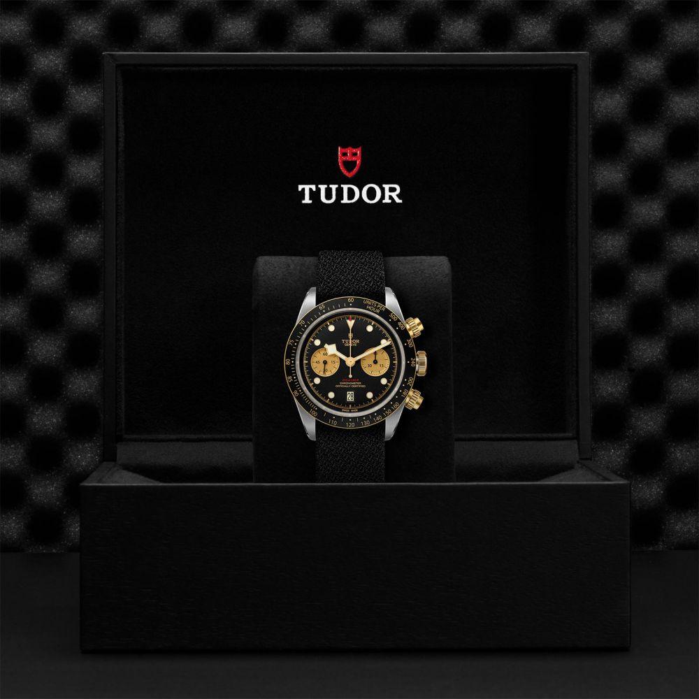 TUDOR Black Bay Chrono S&G 41mm Steel - Gunderson's Jewelers