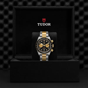 TUDOR Black Bay Chrono S&G 41mm Steel and Gold - Gunderson's Jewelers