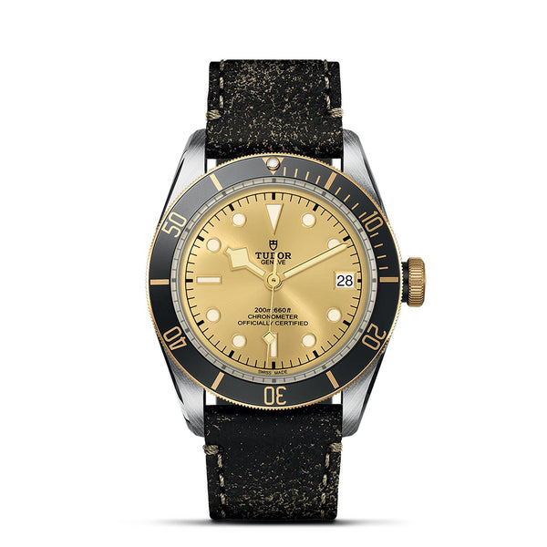 TUDOR Black Bay S&G 41mm Steel and Gold - Gunderson's Jewelers