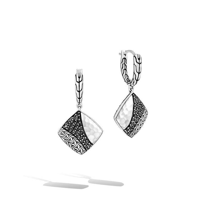 Twisted Pavé Drop Earring - Gunderson's Jewelers