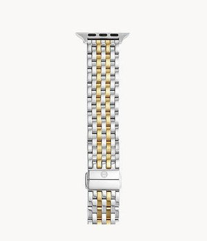 Two-Tone 18K Gold-Plated Bracelet Band for Apple Watch® - Gunderson's Jewelers