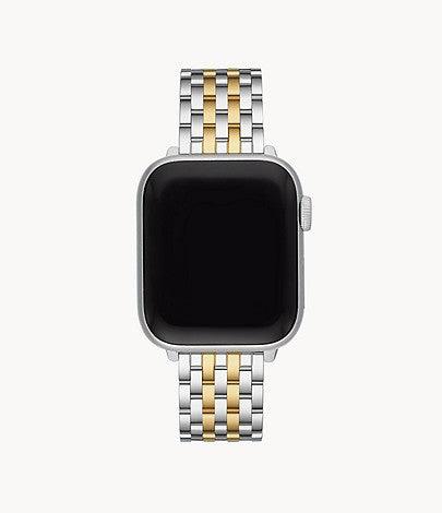 Two-Tone 18K Gold-Plated Bracelet Band for Apple Watch® - Gunderson's Jewelers