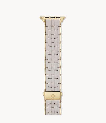 Wheat Silicone-Wrapped Bracelet Band for Apple Watch® - Gunderson's Jewelers