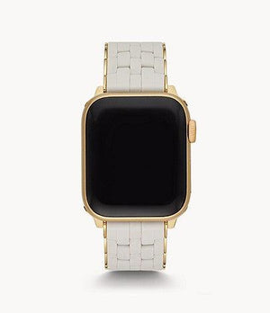 Wheat Silicone-Wrapped Bracelet Band for Apple Watch® - Gunderson's Jewelers