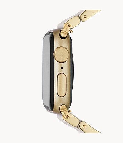 Wheat Silicone-Wrapped Bracelet Band for Apple Watch® - Gunderson's Jewelers