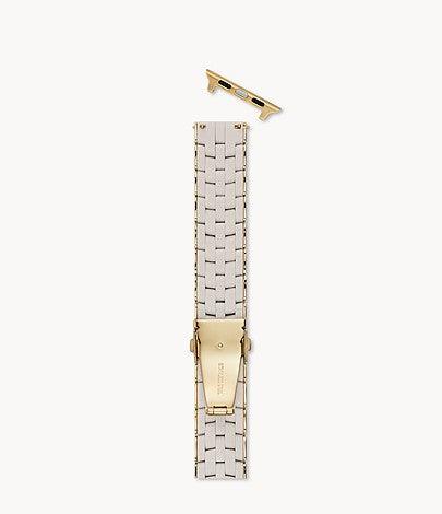 Wheat Silicone-Wrapped Bracelet Band for Apple Watch® - Gunderson's Jewelers