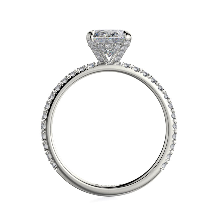 White Gold Diamond Engagement Ring - Gunderson's Jewelers