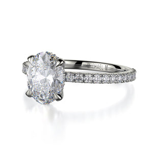 White Gold Diamond Engagement Ring - Gunderson's Jewelers