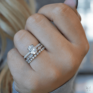 White Gold Diamond Engagement Ring - Gunderson's Jewelers