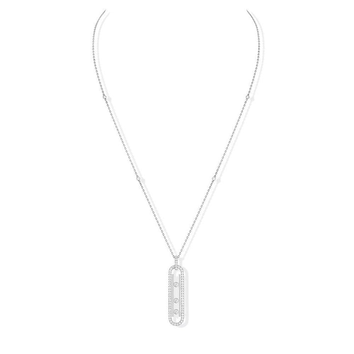White Gold Diamond Necklace - Gunderson's Jewelers