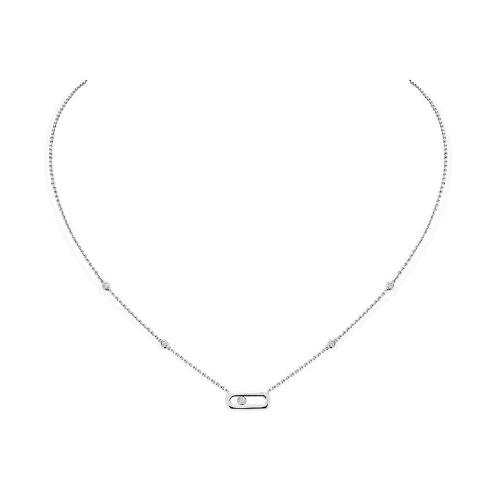 White Gold Diamond Necklace - Gunderson's Jewelers
