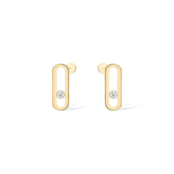 Yellow Gold Diamond Earrings - Gunderson's Jewelers