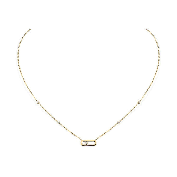 Yellow Gold Diamond Necklace - Gunderson's Jewelers