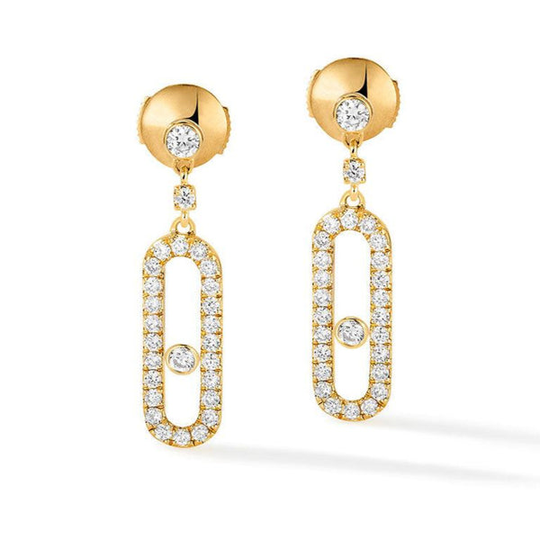 Yellow Gold Diamond Stud Earrings - Gunderson's Jewelers