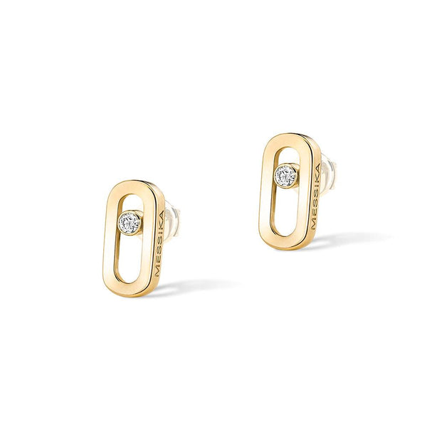 Yellow Gold Diamond Stud Earrings - Gunderson's Jewelers